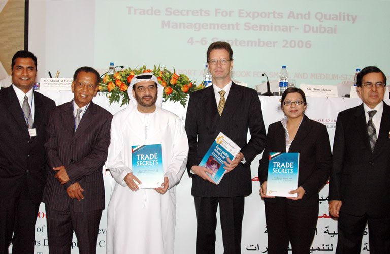 With ITC-UNCTAD Dubai EC Dev Officials