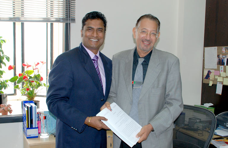 Signing MOU with Dubai EC Dev